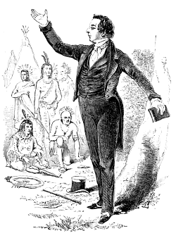 Joseph Smith Preaching to the Indians